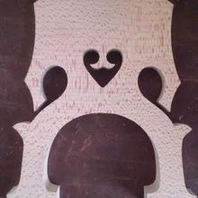 1 шт. Высокое качество клен двойной бас мост 3/4 двойной бас части