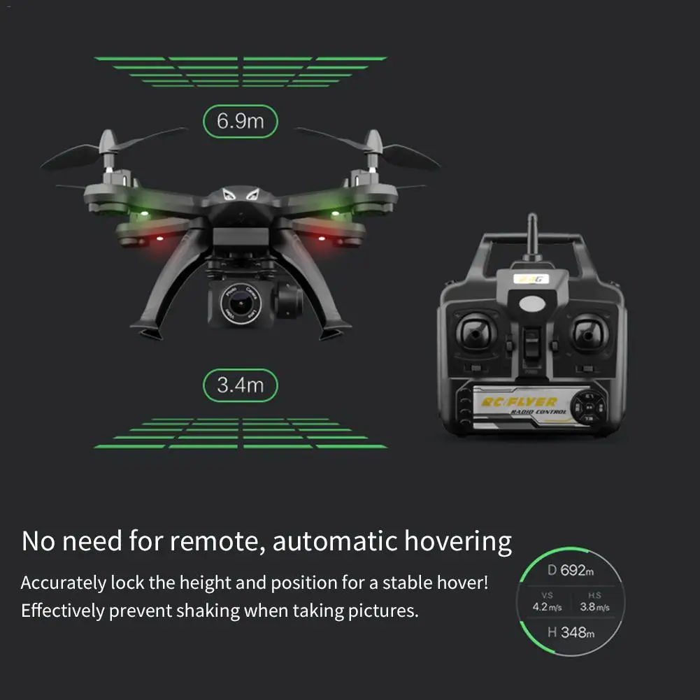 

X6S Ultra Long Standby HD Gesture Camera Remote Control Four Axis Altitude Hold Drone Aircraft Aerial Photography Quadcopter