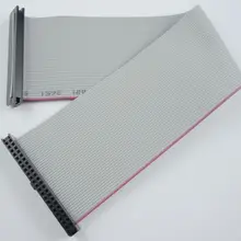 2 шт. в партии 2 мм 2,0 мм Шаг 2x22 Pin 44 Pin 44 провод плоский разъем idc длина ленточного кабеля 40 см