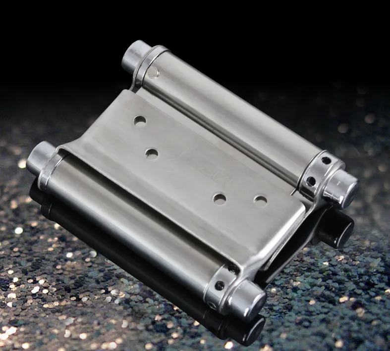 

2Pcs/Lot funssor Stainless Steel 6" SPRING HINGES Cafe Saloon Swinging Door Double Sides Swings Hinge