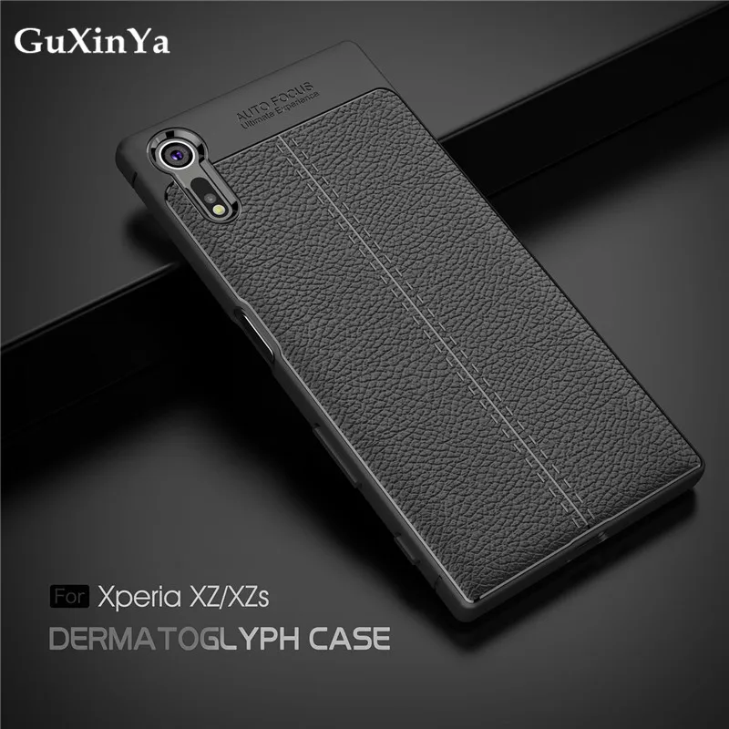 

GuXinYa sFor Case Sony XZ Cover Luxury Leather ShockProof TPU Protective Case For Sony Xperia XZ Fundas For Sony XZ F8332 G8232