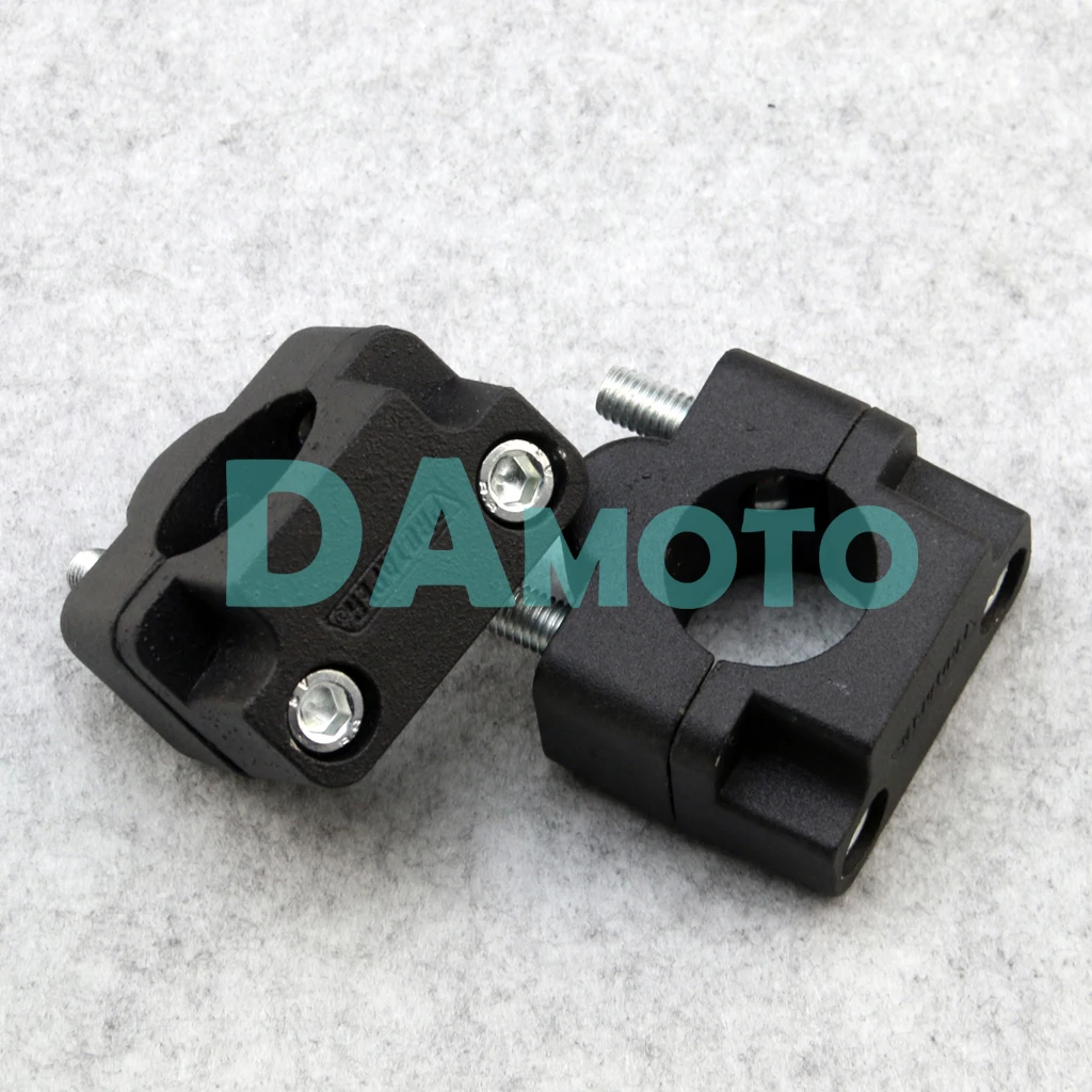 Pro Taper HandleBar Fat Bar Risers Mount Clamp Adapter 7//8-1 1//8 Universal Sol