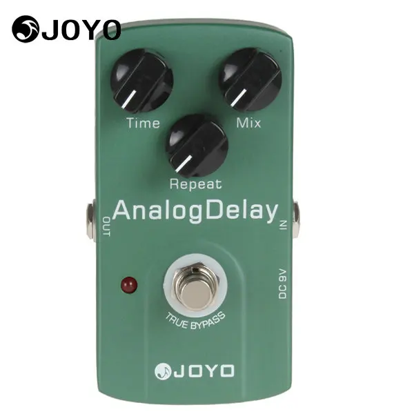 JOYO JF-33 True Bypass Analog Delay Guitar Effect Pedal Box Warm Output Tone Musical Instrument Electric Guitar Accessories joyo jf 37 guitar effect pedal analog chorus electric true bypass guitar audio pedal box musical instrument accessories