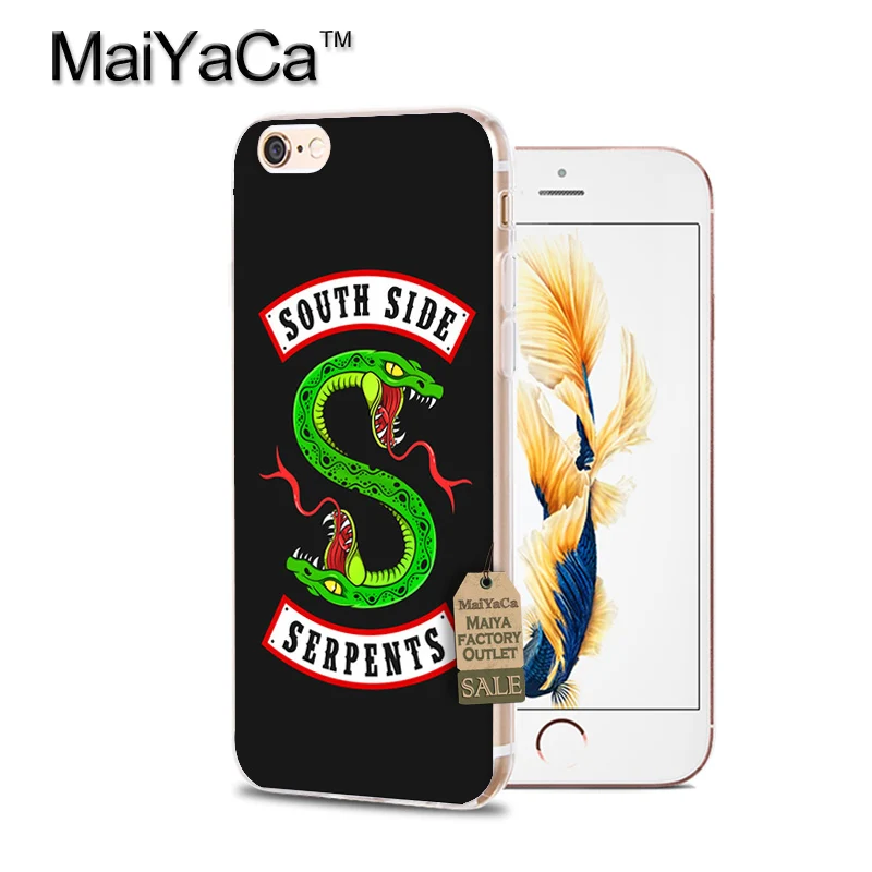 Прозрачный Мягкий ТПУ чехол для телефона MaiYaCa tv riversale Jughead Jones для iPhone 8 7 6 6S Plus XS XR 5S SE 5C Чехол - Цвет: 21