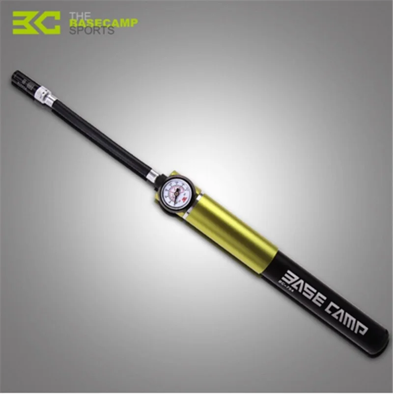 

BASECAMP Bicycle Pump Mini Portable Bike Bicycle Tire Inflator Air Pump Parts Mountain Road MTB Cycling Air Press Frame K5804