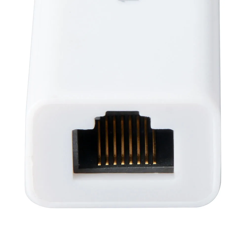 USB 2,0 концентратор 3 порта Высокоскоростная передача RJ45 сетевая карта Lan адаптер для Micro USB в сеть LAN Ethernet RJ45 адаптер