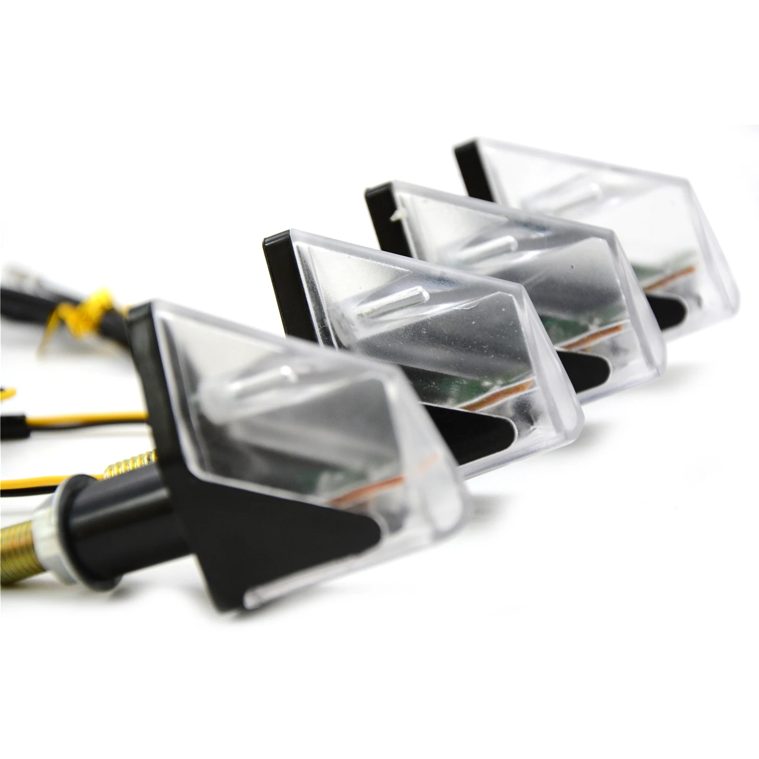 Мотоцикл LED поворотник гибкий индикатор янтарный свет для DUCATI 750 1000 Monster M900 1100 400 620