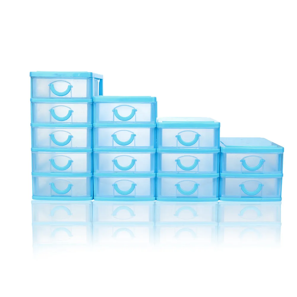 

Durable Plastic Mini Desktop Drawer Sundries Case Small Objects