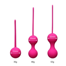 Safe Silicone Smart Ball Vibrator Kegel Ball Ben Wa Ball Vagina Tighten Exercise Machine Sex Toy for Women Vaginal Geisha Ball