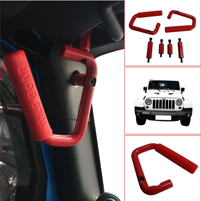 Jeep Wrangler Front Grab Handles