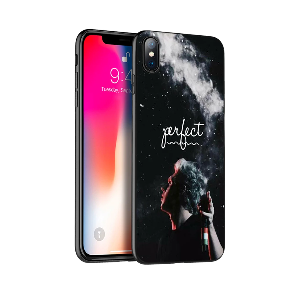 Черный чехол из ТПУ для iphone 5 5s SE 2020 6 6s 7 8 plus x 10 силиконовый XR XS 11 pro Max Niall Horan One