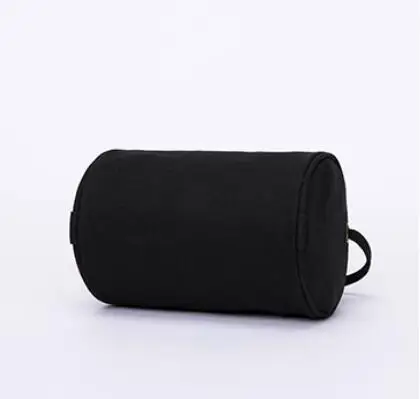 

2019 new simple canvas simple shoulder cylinder ladies bag
