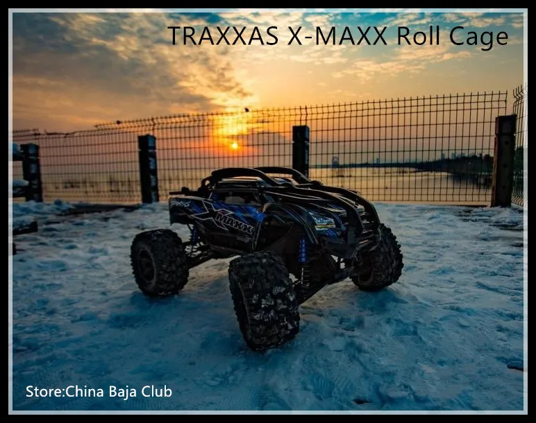 (1:5) TRAXXAS X-MAXX shell version roll cage  (Used with the Original car shell and front bumper bracket)