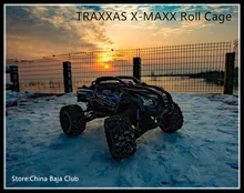 (1:5) TRAXXAS X-MAXX shell version roll cage (Used with the Original car shell and front bumper bracket)