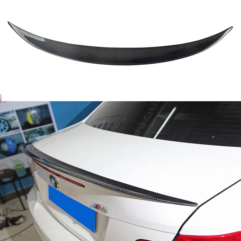 

For BMW 1 series E82 E88 M1 2007-2014 Rear Wing Spoiler, Trunk Boot Wings Spoilers Two doors and four door Carbon Fiber