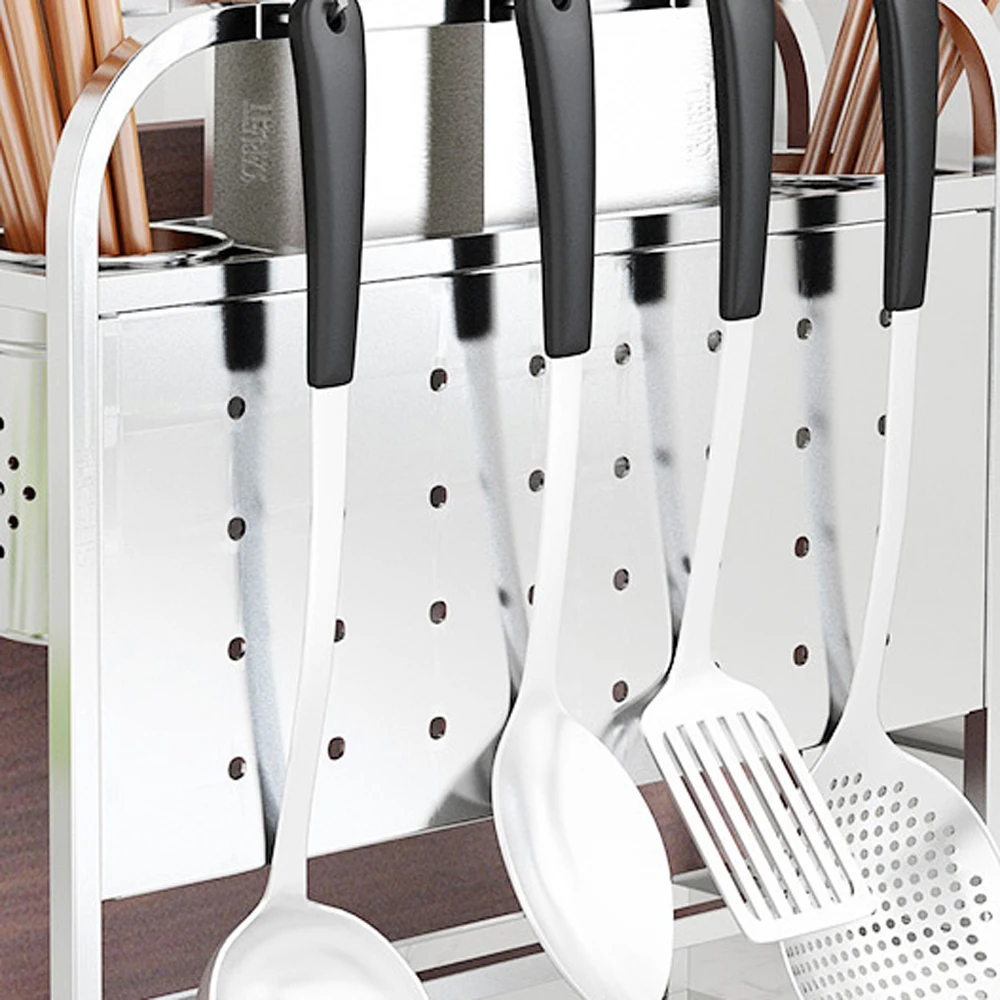  A1 304 stainless steel knife holder kitchen rack multifunctional kitchen supplies chopsticks cuttin - 32911180342