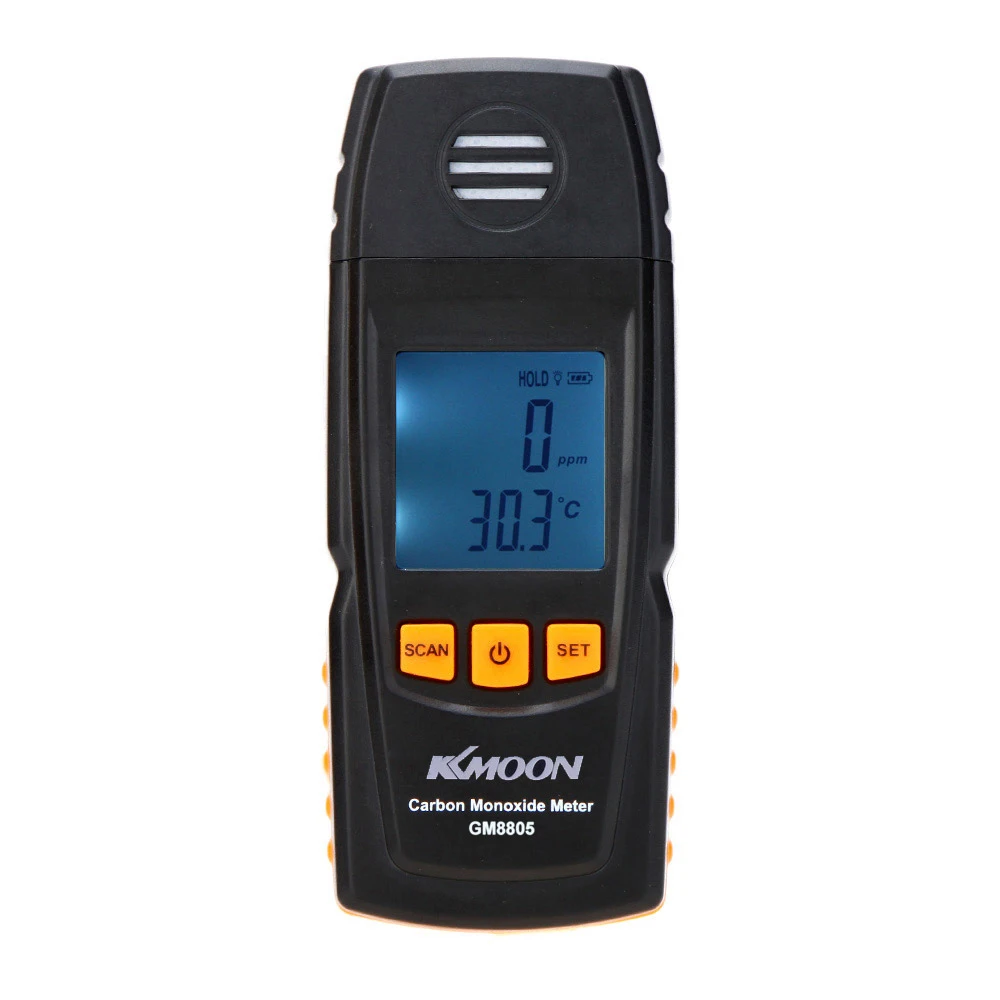 

KKmoon Handheld Carbon Monoxide Meter with CO Gas Tester Monitor Detector Gauge 0-1000ppm GM8805