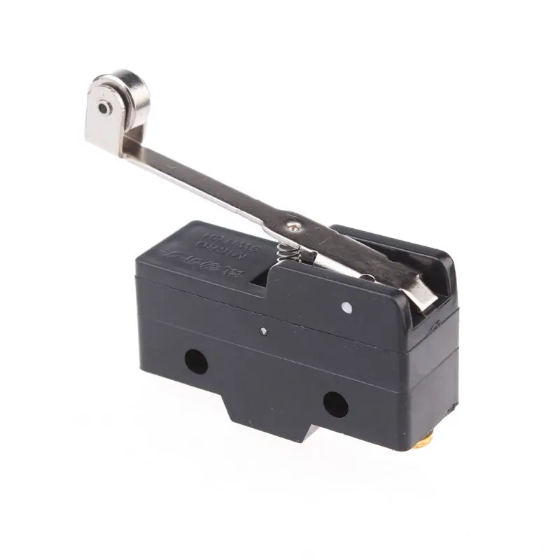 10Pcs Lxw5-11G1 Spdt 1No 1Nc Momentaneo Roller Cerniera Leva Braccio Finecorsa Microinterruttore