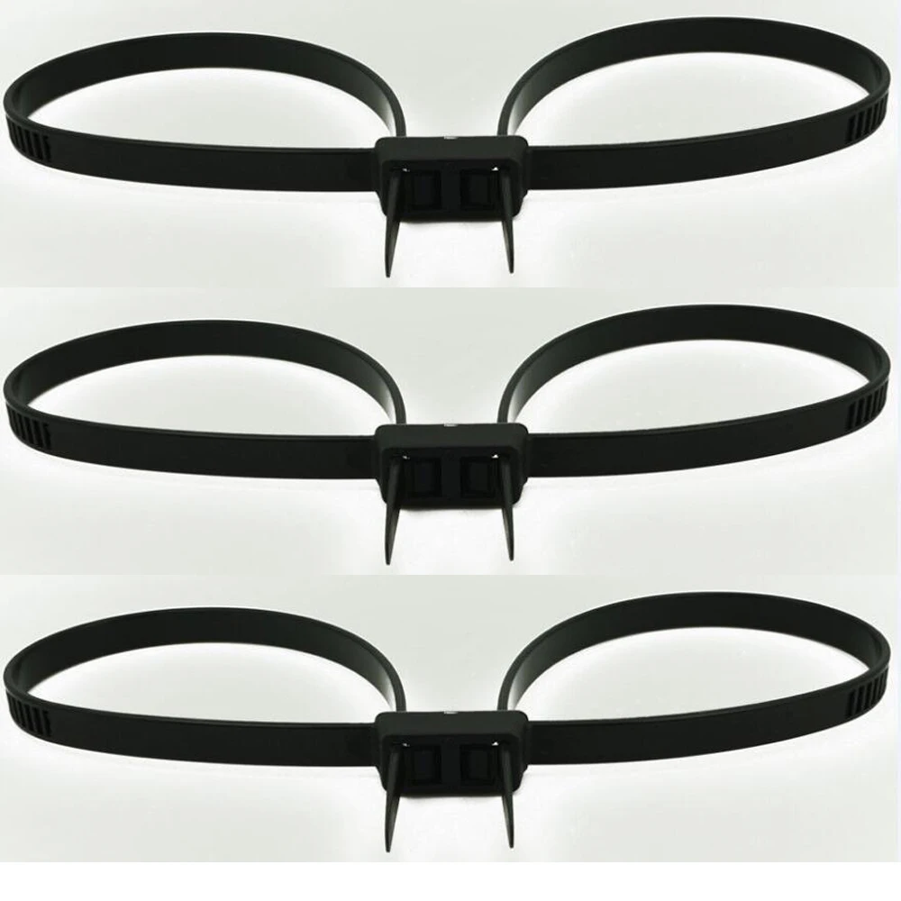 5pcs/lot Plastic Police Handcuffs 72cm Double Flex Nylon Cable Ties 250lbs Tensile Strength double plug cuff zip tie DIY paradis|Tool Parts| | - AliExpress