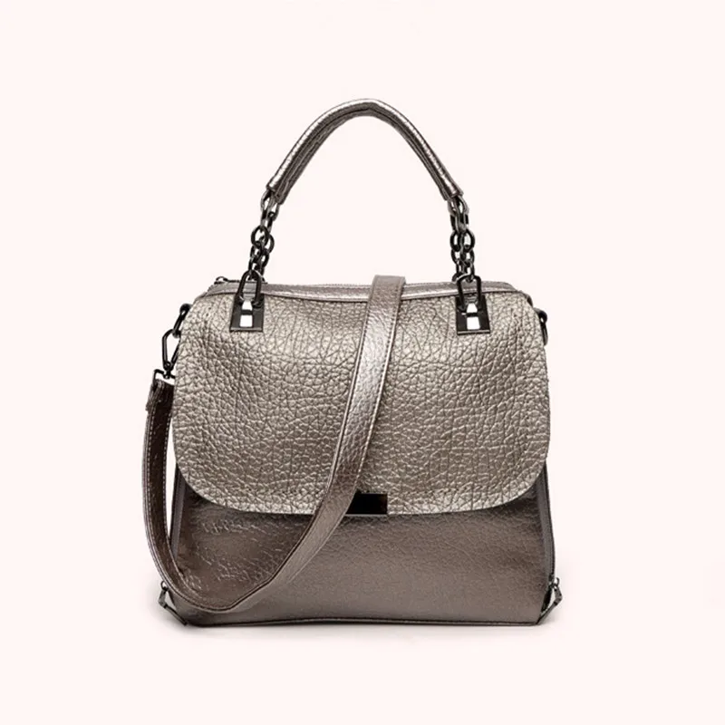 100% Genuine Leather Bag 2017 Women Leather Handbags Famous Brand Women Messenger Bags Big Ladies Shoulder Bag Bolsos Mujer