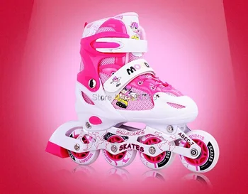 

free shipping children's roller skates first wheel is flashing only skate shoes