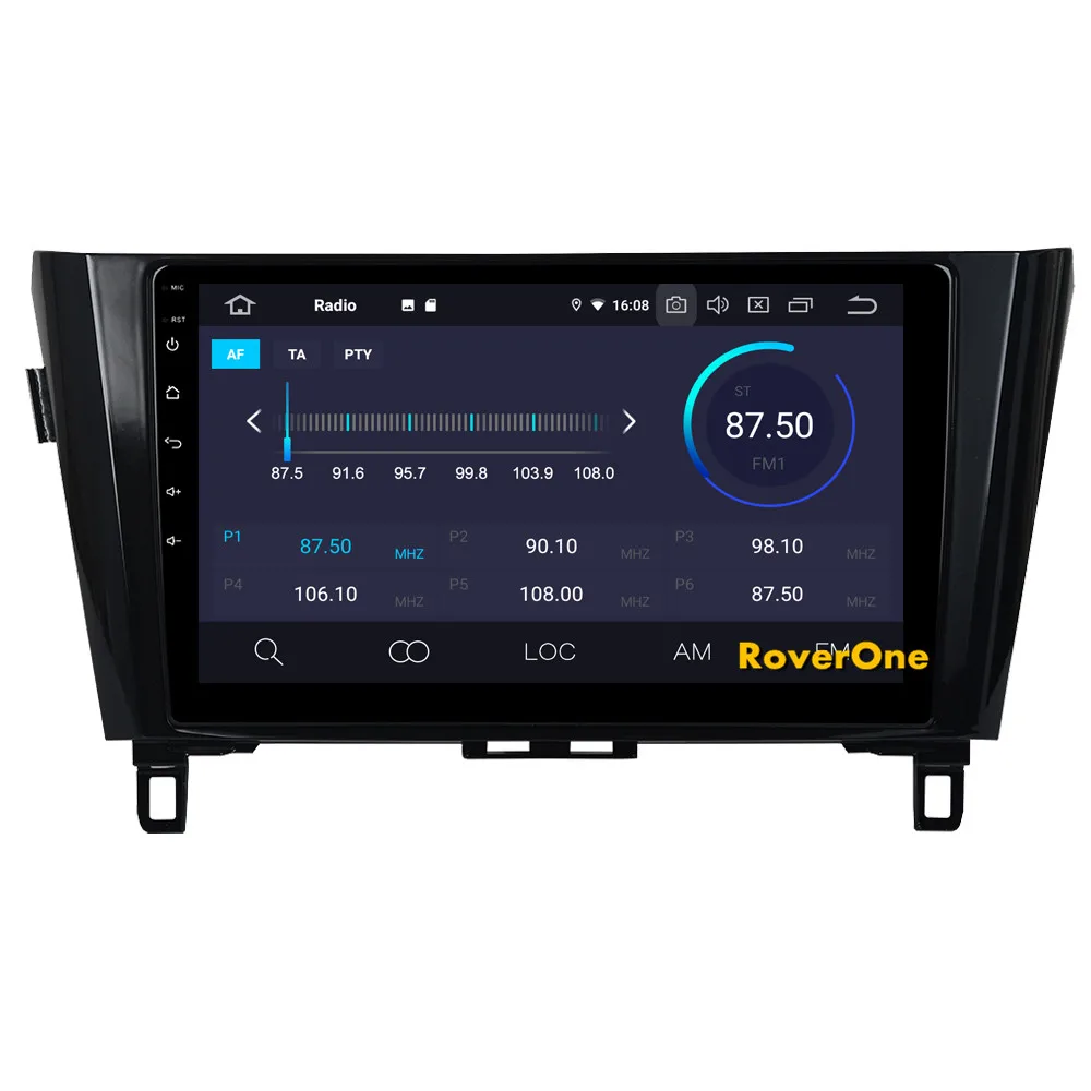 Sale RoverOne For Nissan Qashqai 2014 2015 2016 Android 9.0 Autoradio Car Multimedia Player Radio GPS Navigation Head Unit NO DVD 7