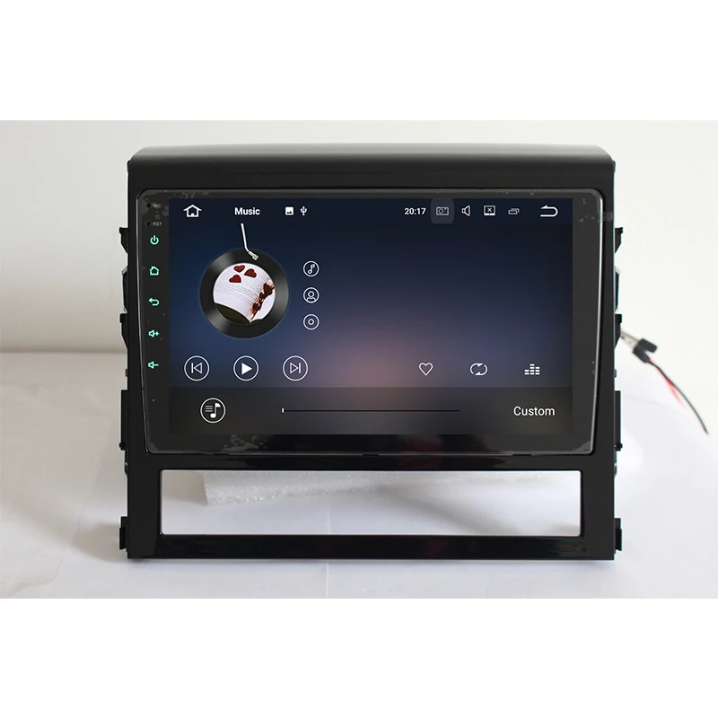 Aoluoya IPS 2G RAM Android 7 1 автомобильный DVD GPS навигационный плеер для Toyota Land Cruiser 200 LC200 2016