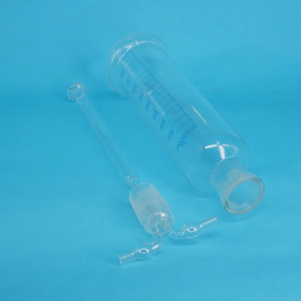

250/500ml Monteggia Gas Washing Bottle Glass Porous Lab Chemistry Laborotary