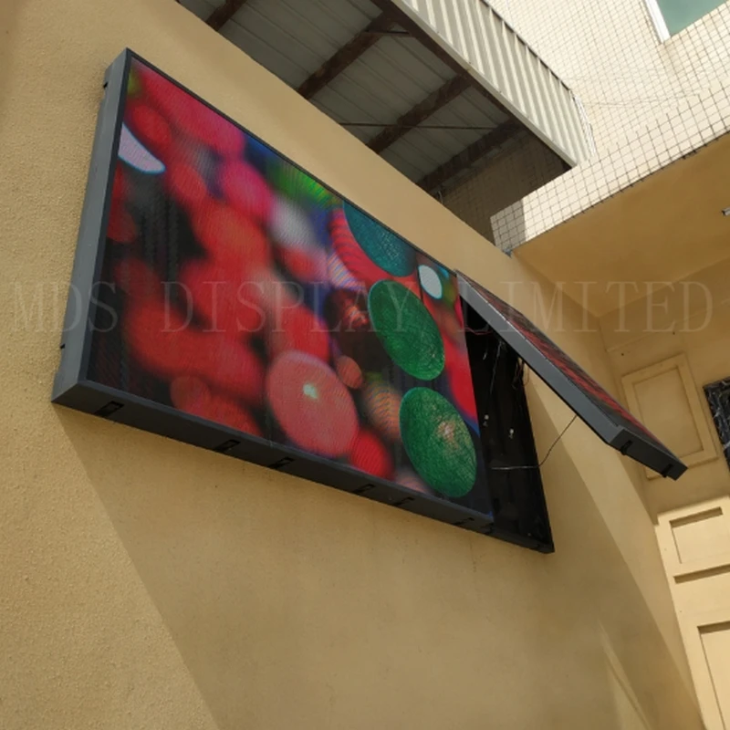

P4 outdoor front open maintenance fixed installation led sign display screen,SMD high brightness,IP65 water proof