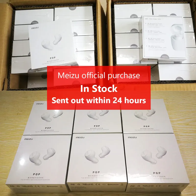 Meizu POP TW50 настоящие беспроводные Bluetooth наушники Мини Спортивные 4 2 гарнитура для