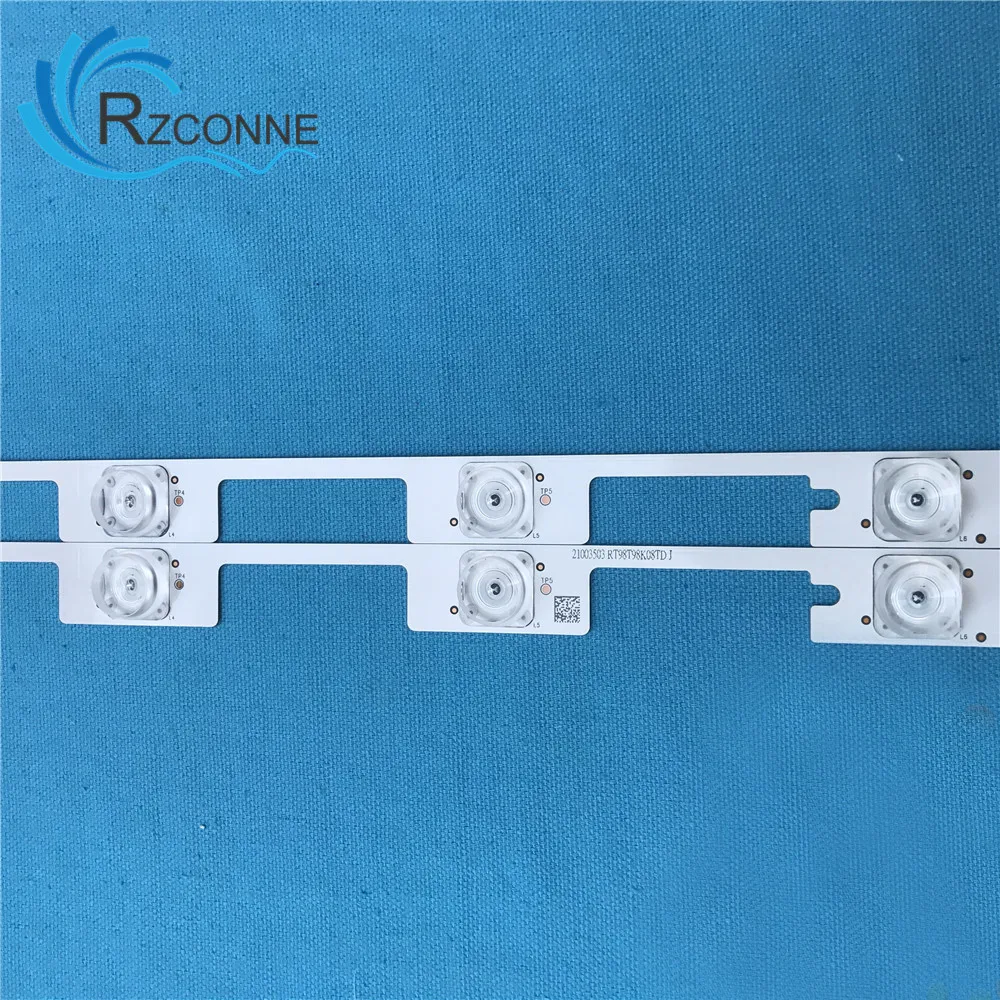 515 мм светодиодный подсветка 6 ламп для Конка 49 дюймов ТВ A49U светодиодный 49X2700B светодиодный 49G9200U 35020878 35020887/8 LC490EGY (SJ) (M2) 2 шт