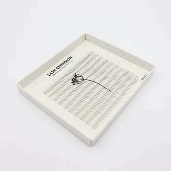 

1Box 400 Knots New Silk Eyelashes 0.07 C 3D Wave Individual Eyelash Extension Of Mink Black Soft False EyeLashes