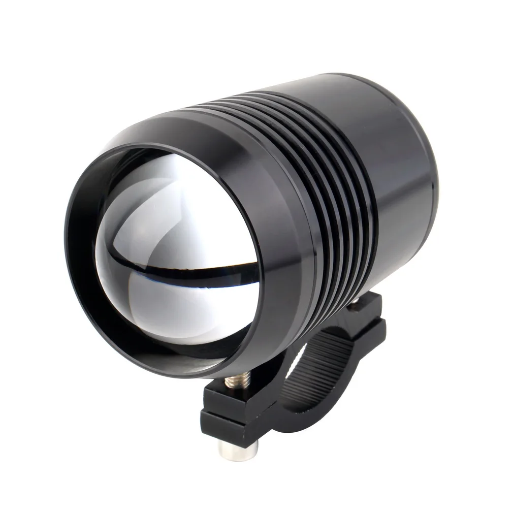 High Quality BLACK Motorcycle 12V 30W XML U2 LED Fog Spot Head Light Waterproof Working Lamp | Автомобили и мотоциклы