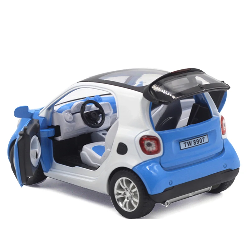 Hommate Smart 1:24 весы для двух моделей автомобилей сплава металла литья под давлением