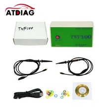 TWF100 2CH USB Digital oscilloscope PC Mini oscilloscope bluetooth support Android 4.0 Mobile phone / PAD