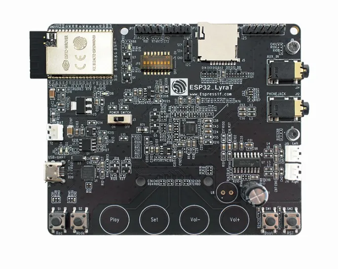 

ESP32-LyraT for Audio IC Development Tools buttons