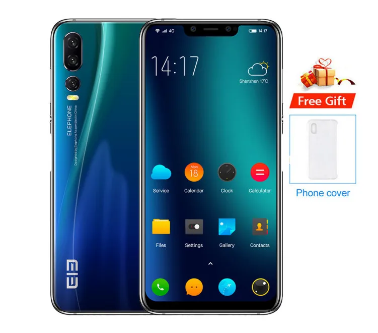 2018 original Elephone A5 smartphone P60 MT6771 Octa-Core 6.18\ 2018 original Elephone A5 smartphone P60 MT6771 Octa-Core 6.18\