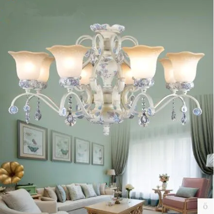 

Exquisite resin craft chandelier LED light Dining-room living room Tradition Nordic Environmental chandelier 110-220V lighting