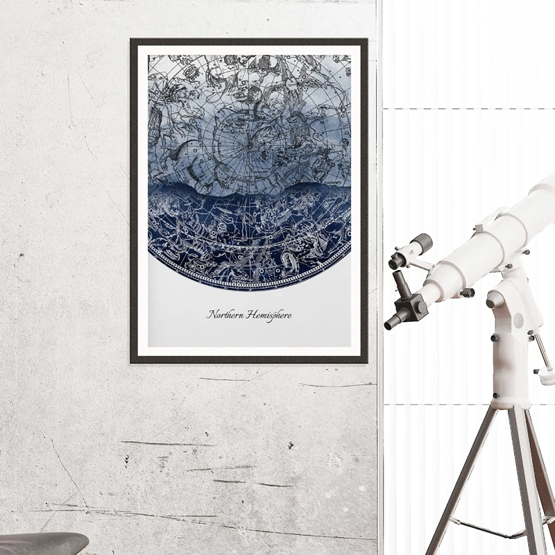 Northern Hemisphere Print