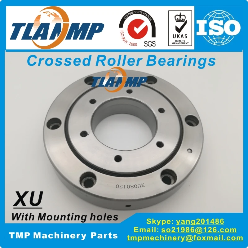 

XU080120 TLANMP Crossed Roller Bearings (69x170x30mm) Machine Tool Bearing Brand High rigidity Robotic Bearings