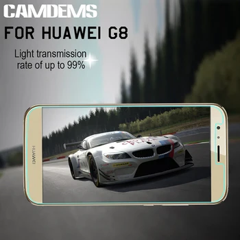 

CAMDEMS 100pcs/lot Anti-scratch Tempered Glass Screen Protector For Huawei enjoy 5S 6 6S G7 G620 G7 plus G9 plus Honor 7I Y3C