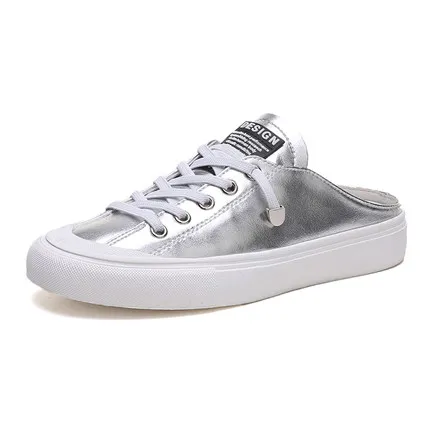 

Female 2019 spring fashion flat bottom without heel canvas shoes
