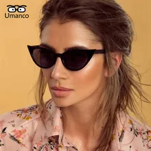 Женские солнцезащитные очки Umanco Ретро стиль стильные кошачий