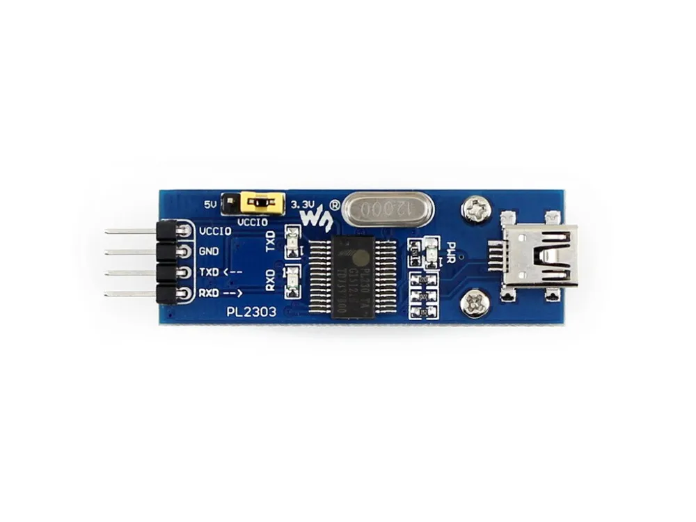 5 шт./лот PL2303 USB модуль USB к UART PL-2303HX pl-2303 USB к RS232 Преобразователь серийных TTL модуль развитию