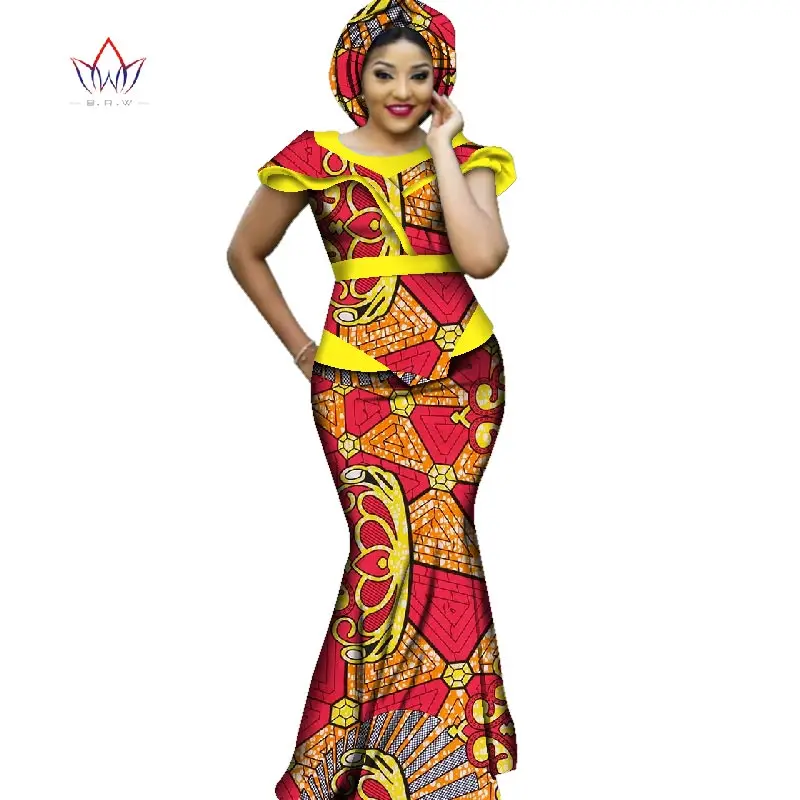 Africano Dashiki Plus Size Mulheres WY2711 África