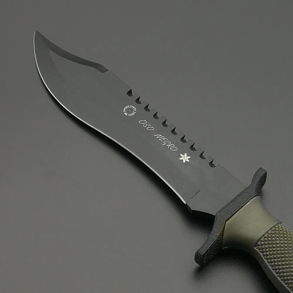DuoClang Military Combat Striaght Knife 440HC Steel Blade ABS Handle Rescue Utility Outdoor Knives Top Quality DuoClang Military Combat Striaght Knife 440HC Steel Blade ABS Handle Rescue Utility Outdoor Knives Top Quality