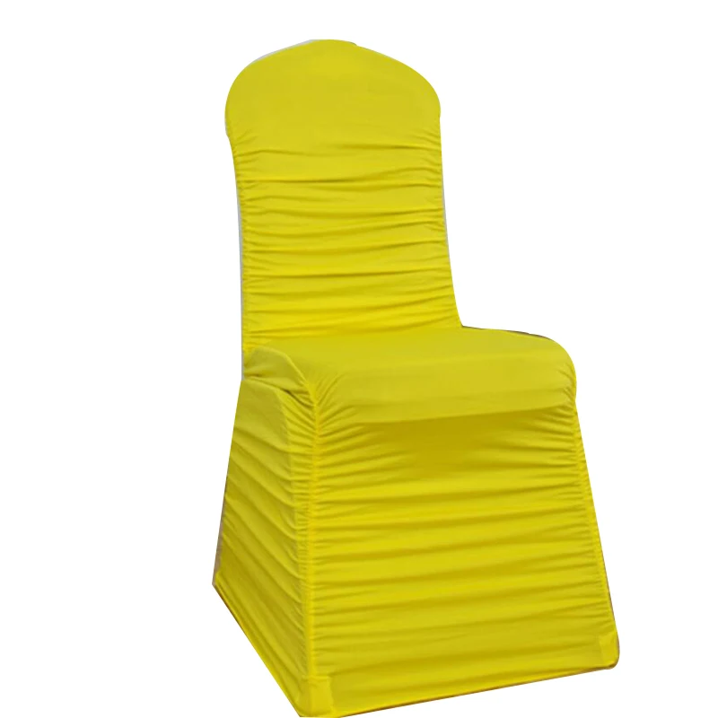 

2Pcs/Lot Chair Covers Spandex Stretch Wedding Party Chair Covers Dining Chair Seat Covers Chair Slipcover for Reataurant Banquet
