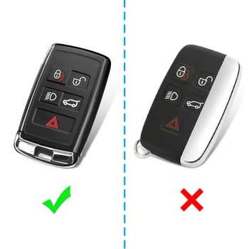 

1pc Car Key Case Carbon fiber FOB For Range Rover Sport 2018-2019 Polished Durable