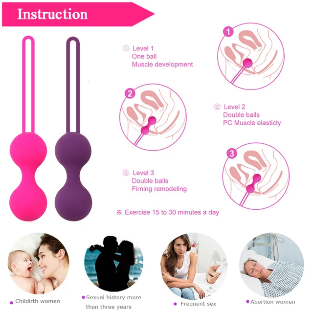 Bola de Kegel inteligente para mujer, juguete sexual seguro de silicona, Vaginal, chino, máquina de ejercicio, Ben Wa, Geisha 5