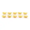 10pcs/set Chinese Gold Ingot Ornament Lucky Yuanbao Fengshui Decor Metal Mascot Crafts Feng Shui Auspicious Lucky Crafts ► Photo 3/5